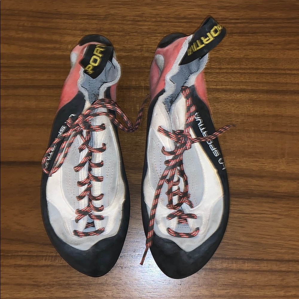 La Sportiva rock climbing shoes